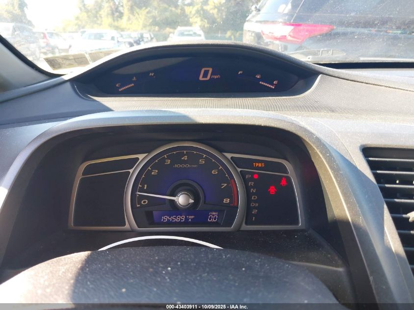 2009 Honda Civic Lx-S VIN: 2HGFA16609H533131 Lot: 43403911