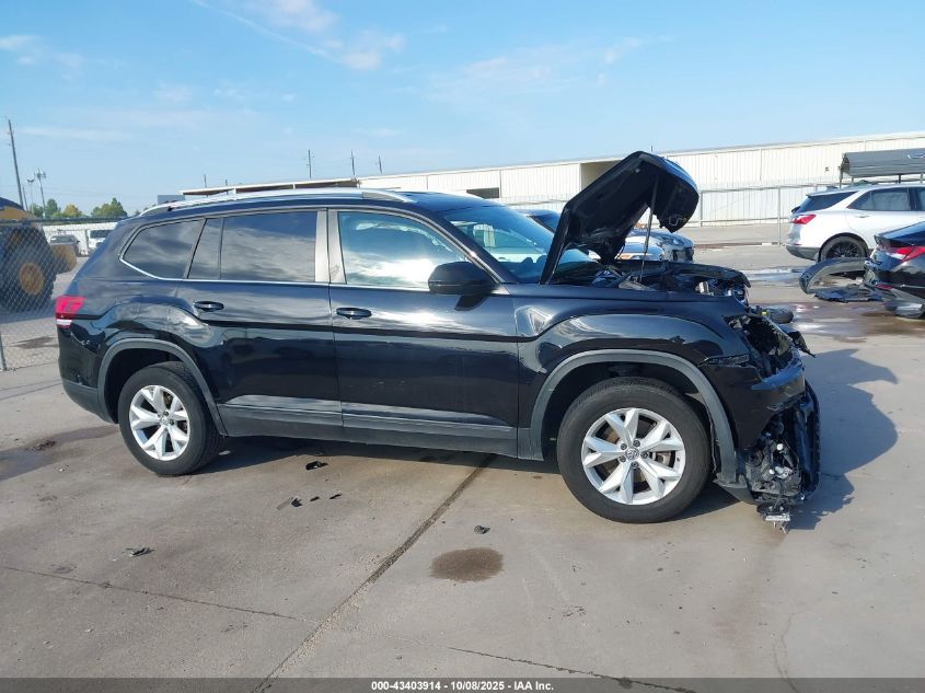 2018 Volkswagen Atlas 2.0T S VIN: 1V2AP2CA5JC593983 Lot: 43403914
