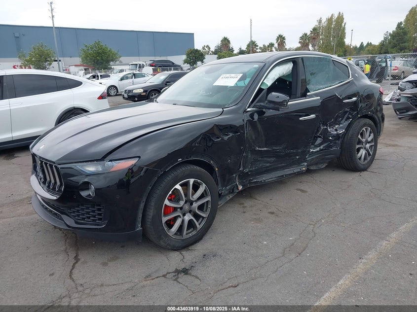 Vin: zn661xua7jx294328, lot: 43898720, maserati levante 20182