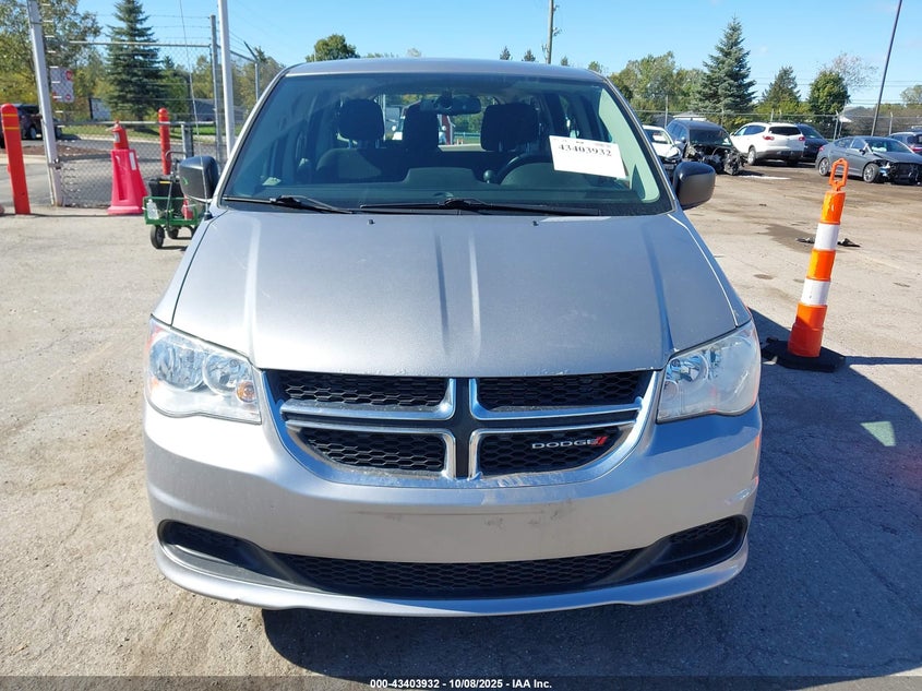 2016 Dodge Grand Caravan American Value Pkg VIN: 2C4RDGBG8GR219836 Lot: 43403932