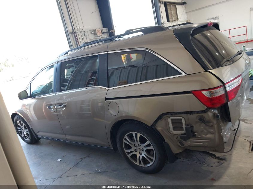 2011 Honda Odyssey Ex-L VIN: 5FNRL5H6XBB084045 Lot: 43403949