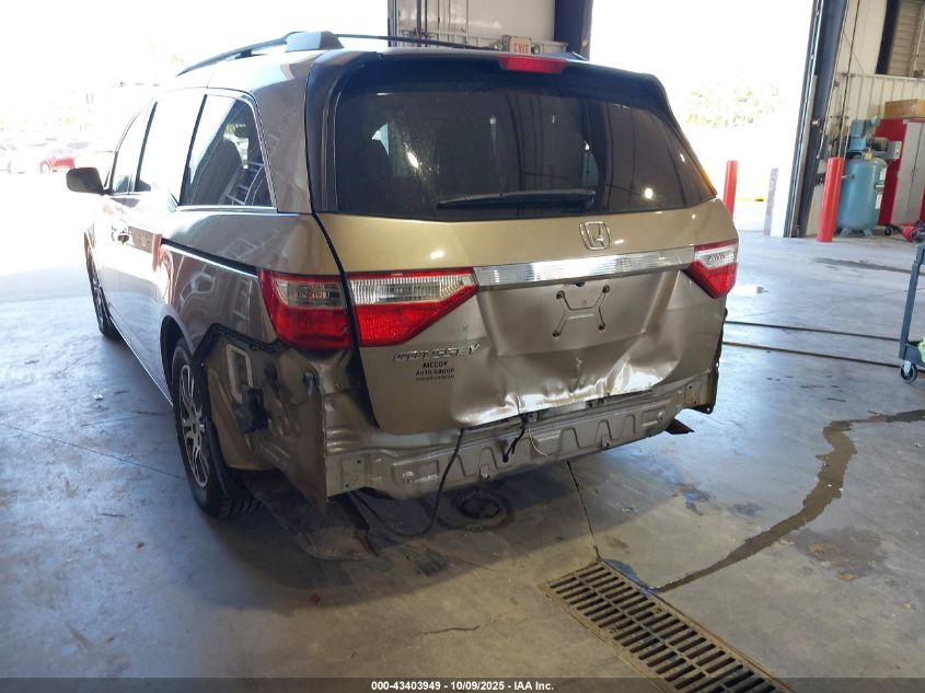 2011 Honda Odyssey Ex-L VIN: 5FNRL5H6XBB084045 Lot: 43403949