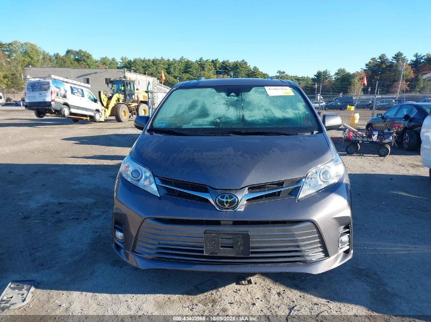 2019 Toyota Sienna Xle 7 Passenger VIN: 5TDDZ3DC7KS225271 Lot: 43403966