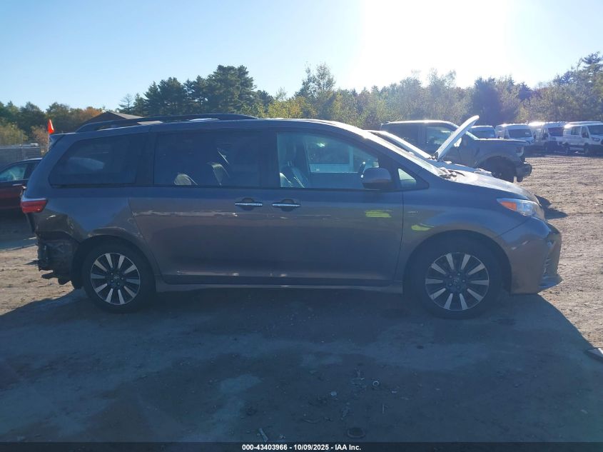 2019 Toyota Sienna Xle 7 Passenger VIN: 5TDDZ3DC7KS225271 Lot: 43403966