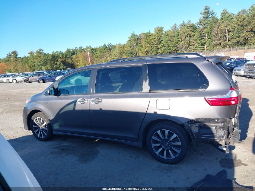 2019 Toyota Sienna Xle 7 Passenger VIN: 5TDDZ3DC7KS225271 Lot: 43403966