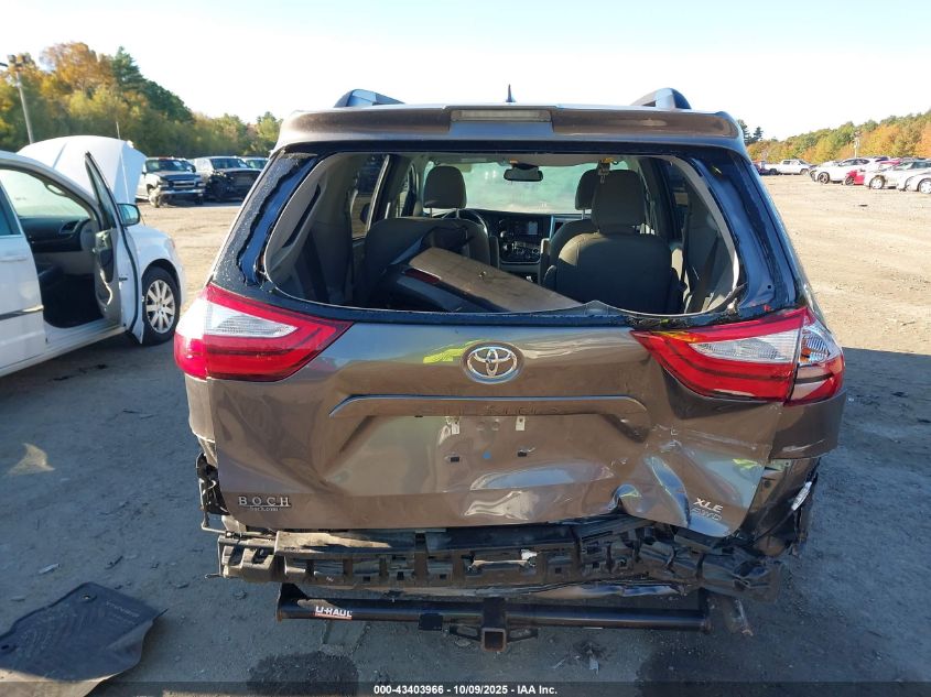 2019 Toyota Sienna Xle 7 Passenger VIN: 5TDDZ3DC7KS225271 Lot: 43403966