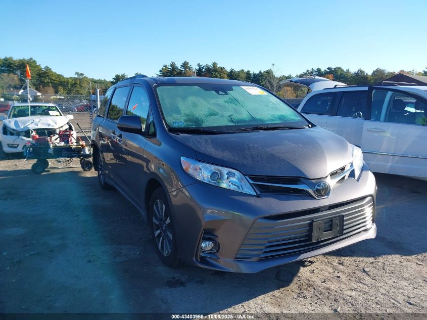 2019 Toyota Sienna Xle 7 Passenger VIN: 5TDDZ3DC7KS225271 Lot: 43403966