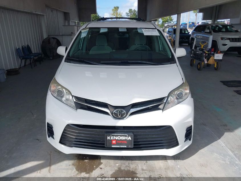 2019 Toyota Sienna Le 8 Passenger VIN: 5TDKZ3DC5KS970723 Lot: 43403969