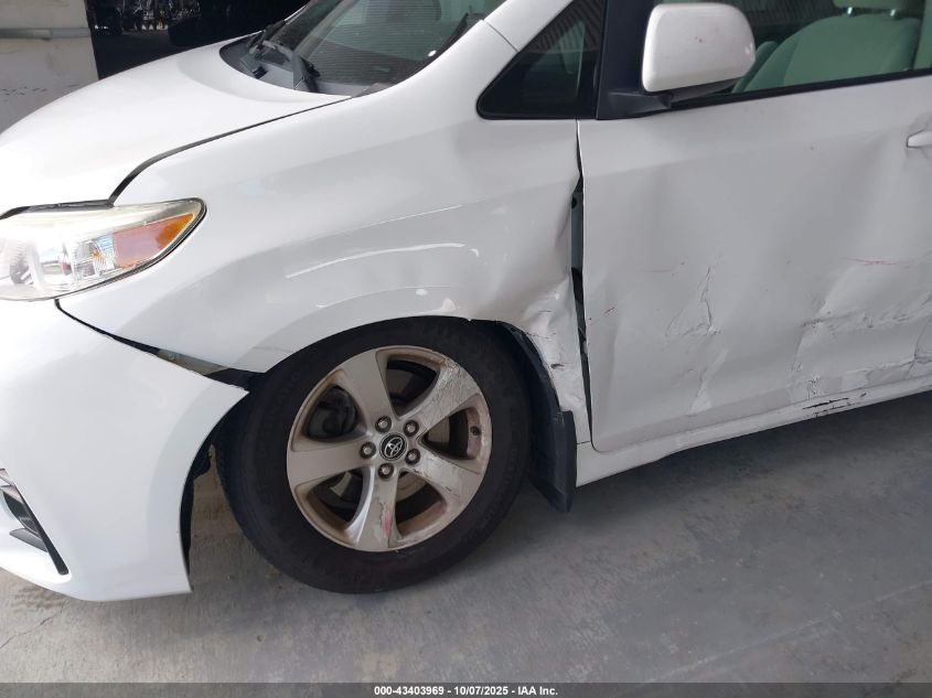2019 Toyota Sienna Le 8 Passenger VIN: 5TDKZ3DC5KS970723 Lot: 43403969