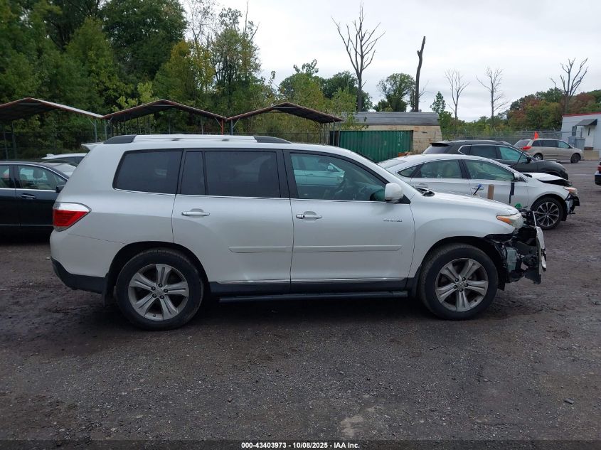 2012 Toyota Highlander Limited V6 VIN: 5TDDK3EH9CS157443 Lot: 43403973