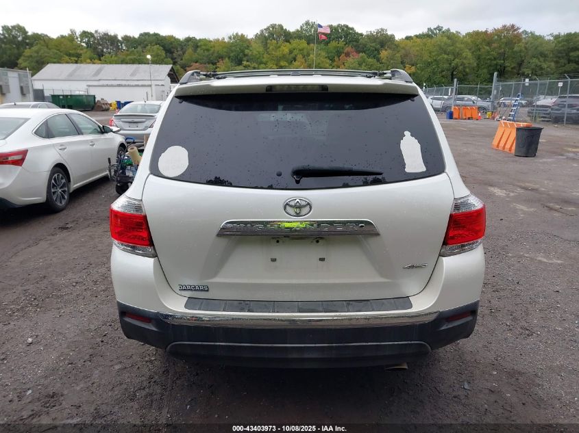 2012 Toyota Highlander Limited V6 VIN: 5TDDK3EH9CS157443 Lot: 43403973
