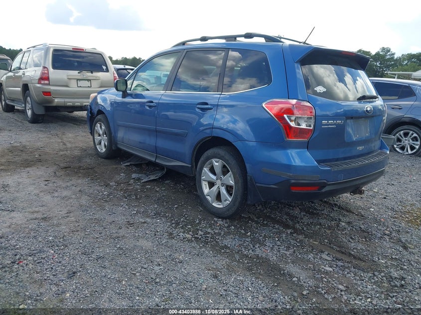 2015 SUBARU FORESTER 2.5I LIMITED JF2SJAKC2FH518240