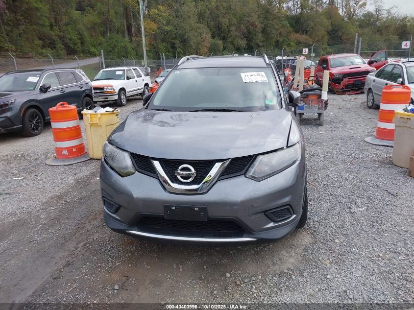 2016 Nissan Rogue Sv VIN: 5N1AT2MV8GC893083 Lot: 43403996