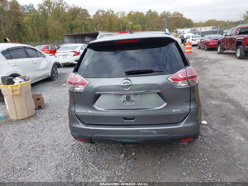 2016 Nissan Rogue Sv VIN: 5N1AT2MV8GC893083 Lot: 43403996