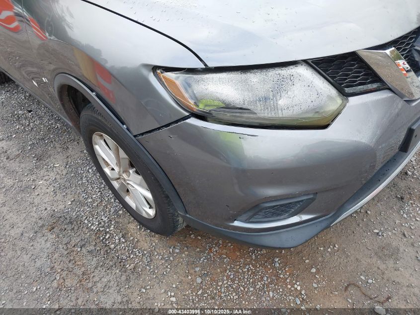 2016 Nissan Rogue Sv VIN: 5N1AT2MV8GC893083 Lot: 43403996