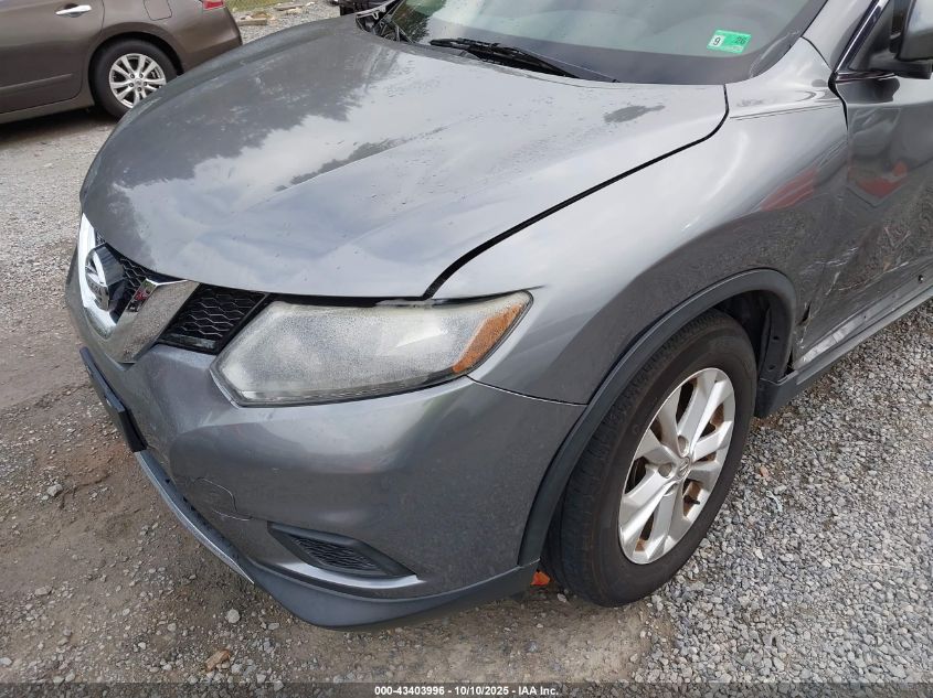 2016 Nissan Rogue Sv VIN: 5N1AT2MV8GC893083 Lot: 43403996