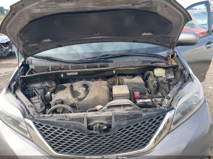 2017 Toyota Sienna Se Premium 8 Passenger VIN: 5TDXZ3DC3HS852555 Lot: 43404024