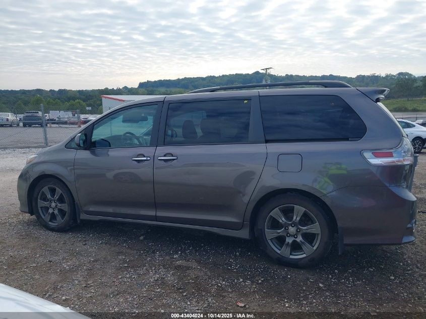 2017 Toyota Sienna Se Premium 8 Passenger VIN: 5TDXZ3DC3HS852555 Lot: 43404024