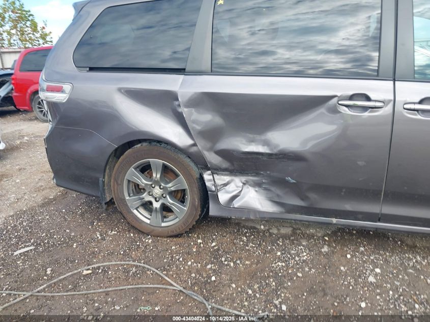 2017 Toyota Sienna Se Premium 8 Passenger VIN: 5TDXZ3DC3HS852555 Lot: 43404024