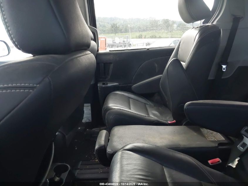 2017 Toyota Sienna Se Premium 8 Passenger VIN: 5TDXZ3DC3HS852555 Lot: 43404024