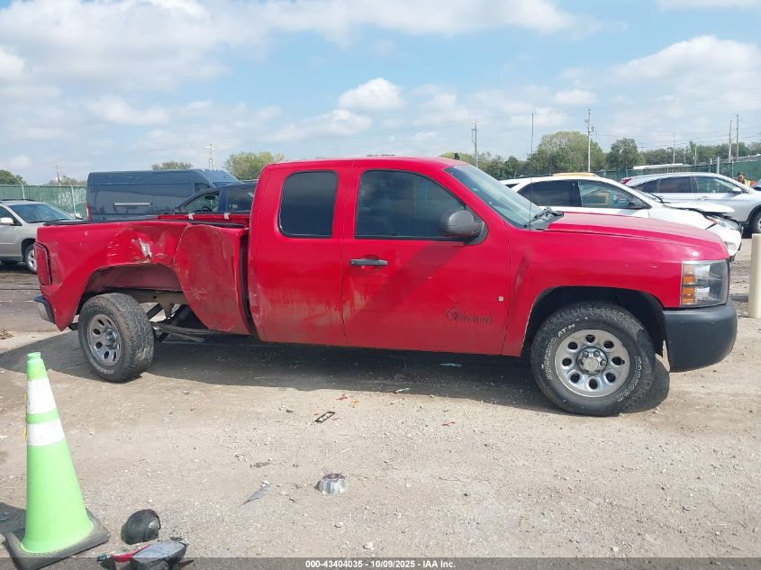 2008 Chevrolet Silverado 1500 Work Truck VIN: 1GCEC19X48Z136089 Lot: 43404035