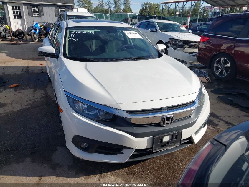 2018 Honda Civic Ex-T VIN: 2HGFC1F35JH644326 Lot: 43404044