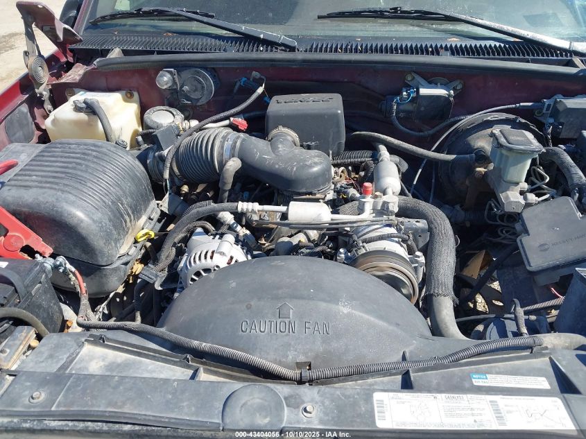 1996 GMC Sierra C1500 VIN: 1GTEC19R9TE505756 Lot: 43404056