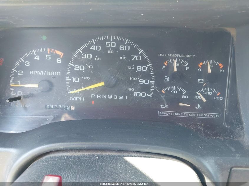 1996 GMC Sierra C1500 VIN: 1GTEC19R9TE505756 Lot: 43404056