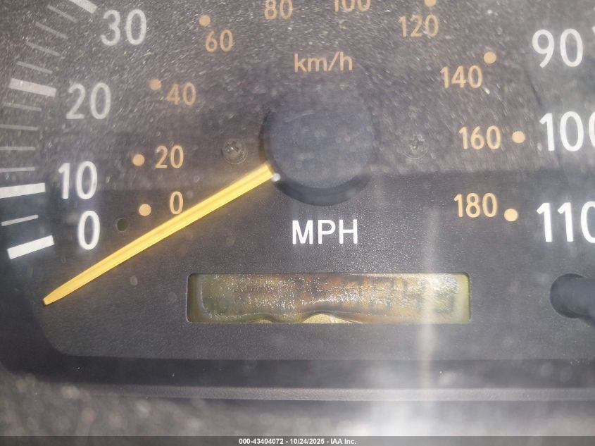 2000 Toyota Tundra Sr5 V8 VIN: 5TBRT3410YS027350 Lot: 43404072