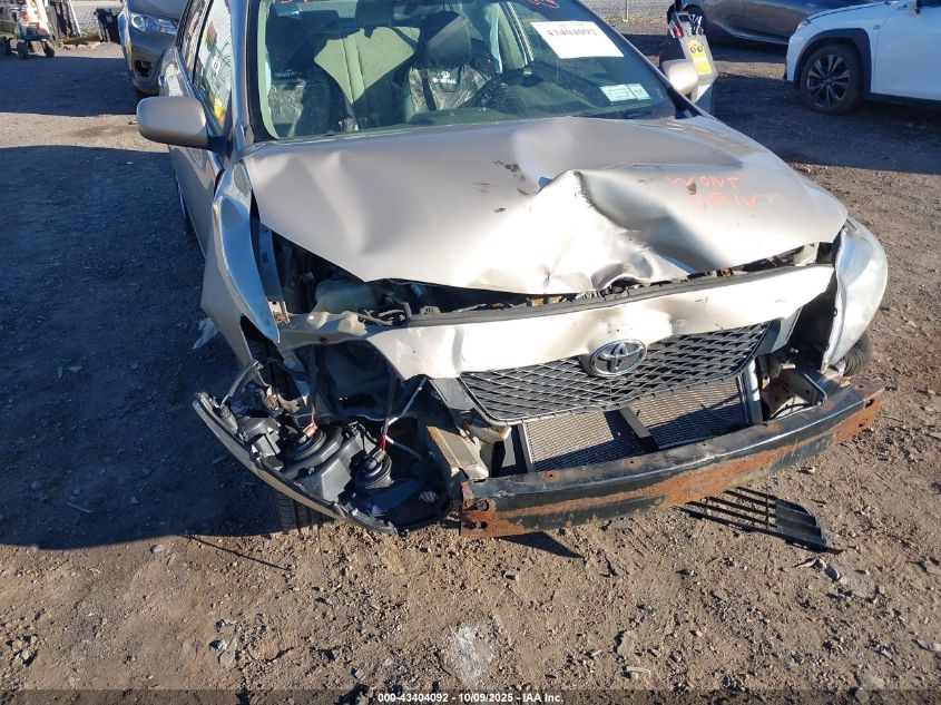 2010 Toyota Corolla Le VIN: 2T1BU4EE8AC386120 Lot: 43404092