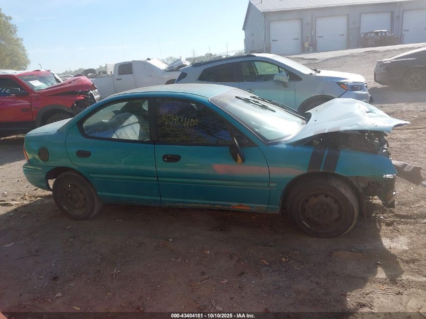 1998 Dodge Neon Competition/Highline VIN: 1B3ES47C5WD611538 Lot: 43404101