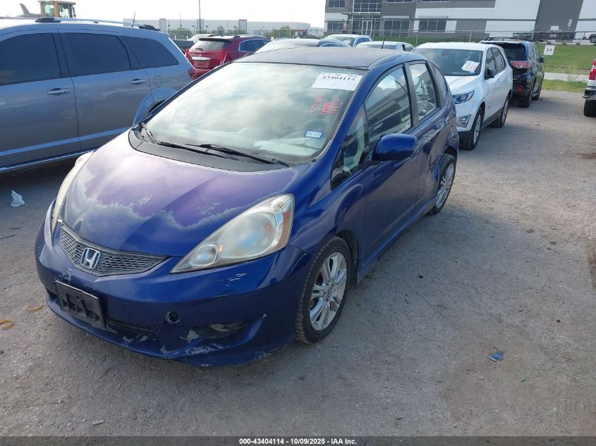 2009 Honda Fit Sport VIN: JHMGE88409S002904 Lot: 43404114