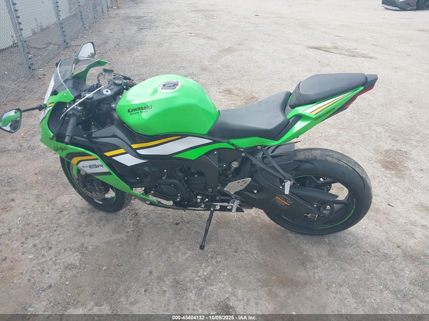 2025 Kawasaki Zx636 K VIN: JKBZXJJ14SA023574 Lot: 43404132