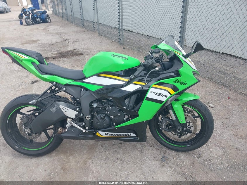 2025 Kawasaki Zx636 K VIN: JKBZXJJ14SA023574 Lot: 43404132