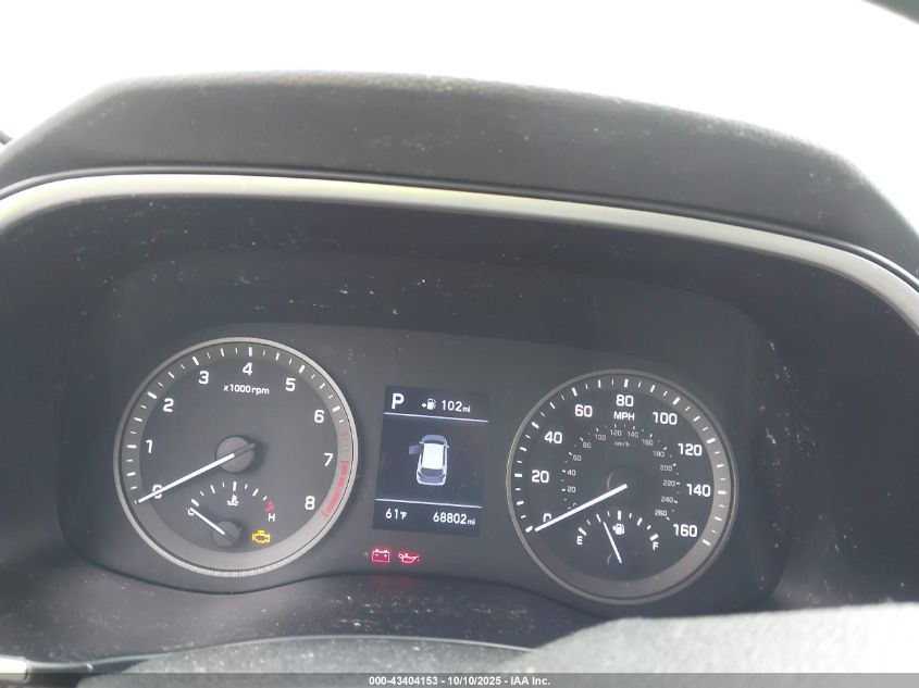 2019 Hyundai Tucson Se VIN: KM8J2CA44KU059724 Lot: 43404153