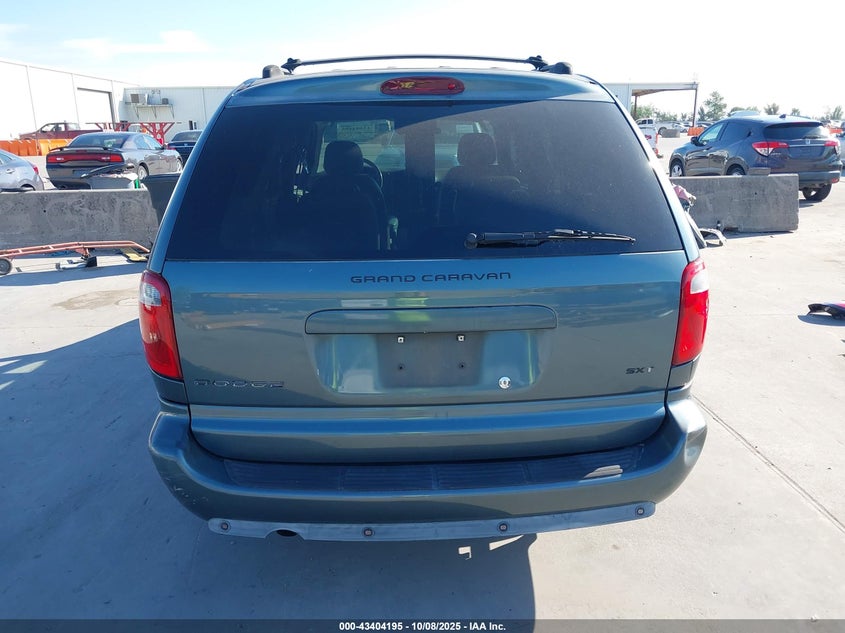 2006 Dodge Grand Caravan Sxt VIN: 2D8GP44L96R612137 Lot: 43404195