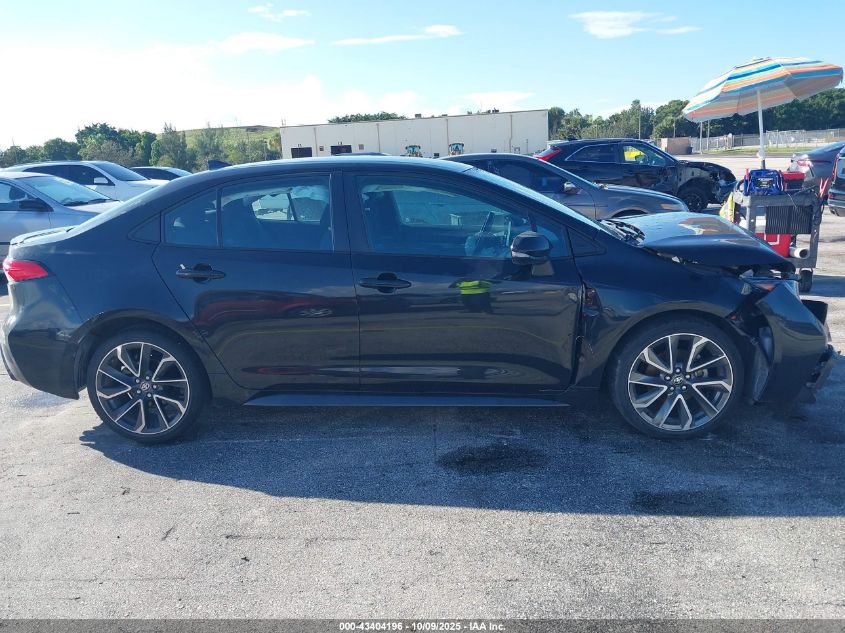2021 Toyota Corolla Se VIN: 5YFS4MCE5MP076174 Lot: 43404196