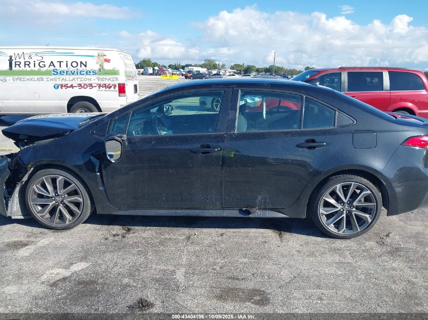 2021 Toyota Corolla Se VIN: 5YFS4MCE5MP076174 Lot: 43404196