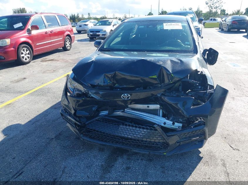 2021 Toyota Corolla Se VIN: 5YFS4MCE5MP076174 Lot: 43404196