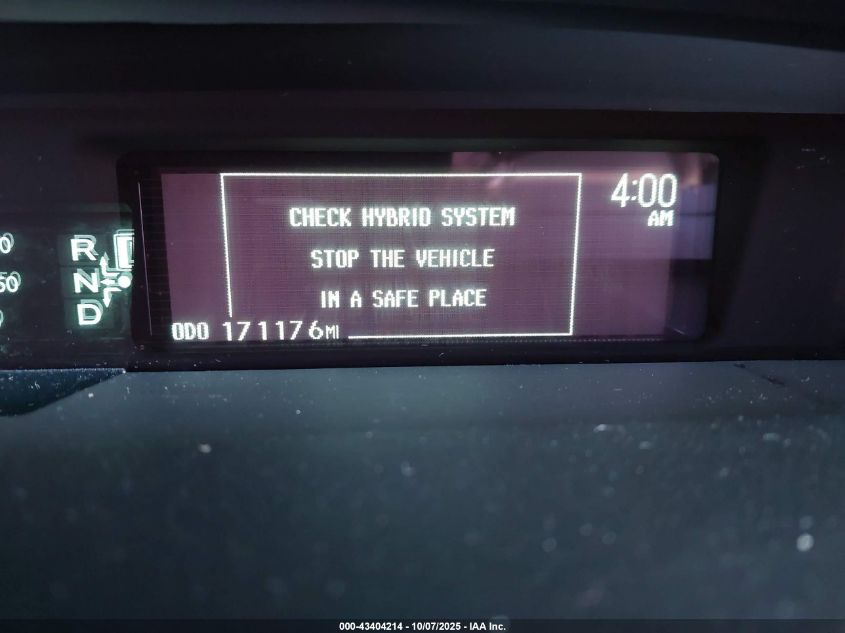 2013 Toyota Prius Three VIN: JTDKN3DU1D5612676 Lot: 43404214