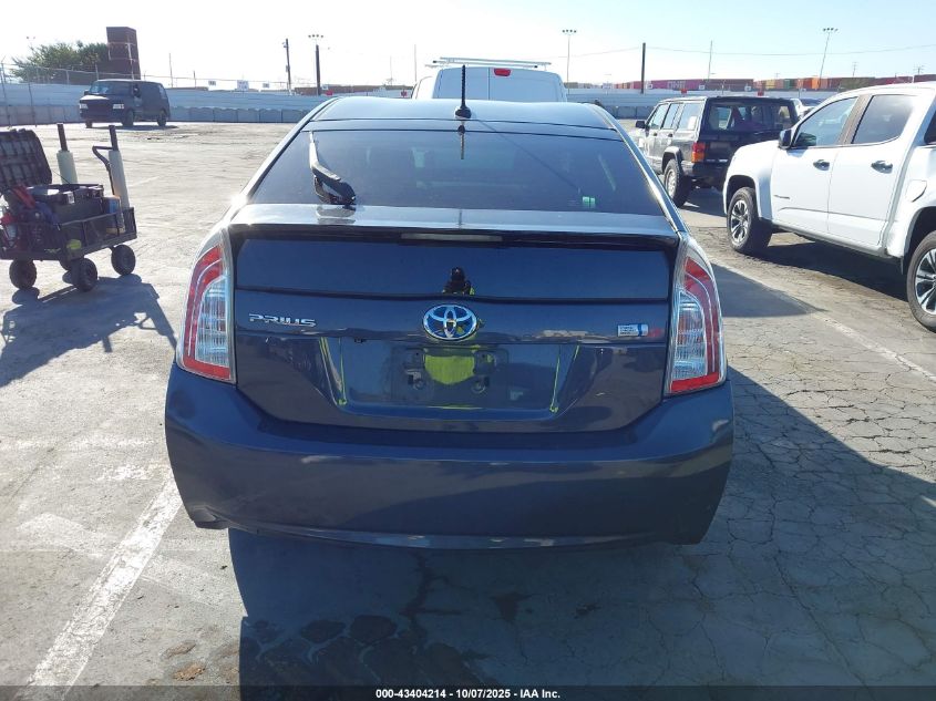 2013 Toyota Prius Three VIN: JTDKN3DU1D5612676 Lot: 43404214