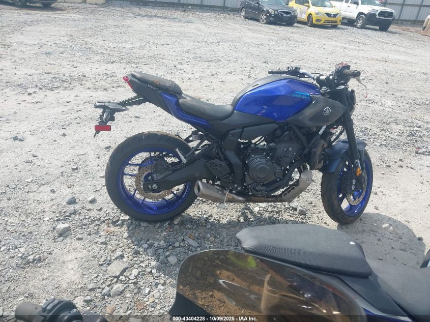 2025 Yamaha Mtn690 VIN: JYARM48E9SA001272 Lot: 43404228