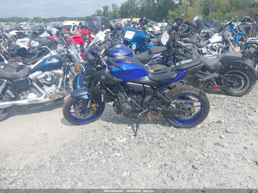 2025 Yamaha Mtn690 VIN: JYARM48E9SA001272 Lot: 43404228