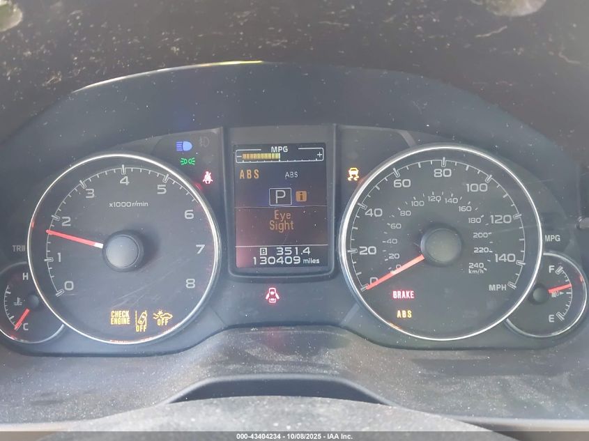 2014 Subaru Outback 2.5I Limited VIN: 4S4BRCPC1E3237453 Lot: 43404234