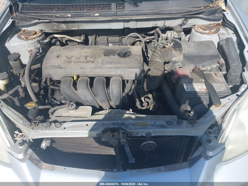 2005 Toyota Matrix VIN: 2T1KR32E85C443910 Lot: 43404274