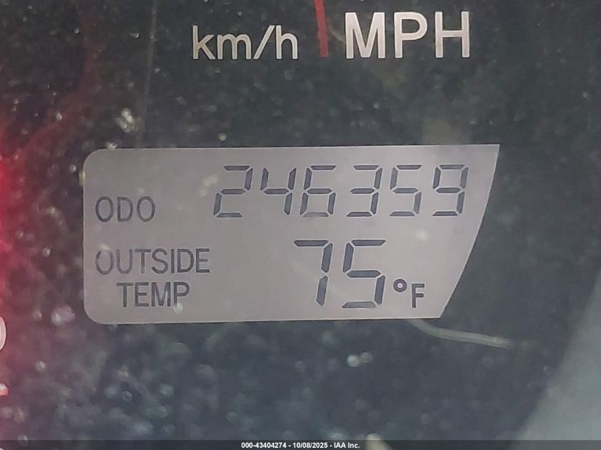 2005 Toyota Matrix VIN: 2T1KR32E85C443910 Lot: 43404274