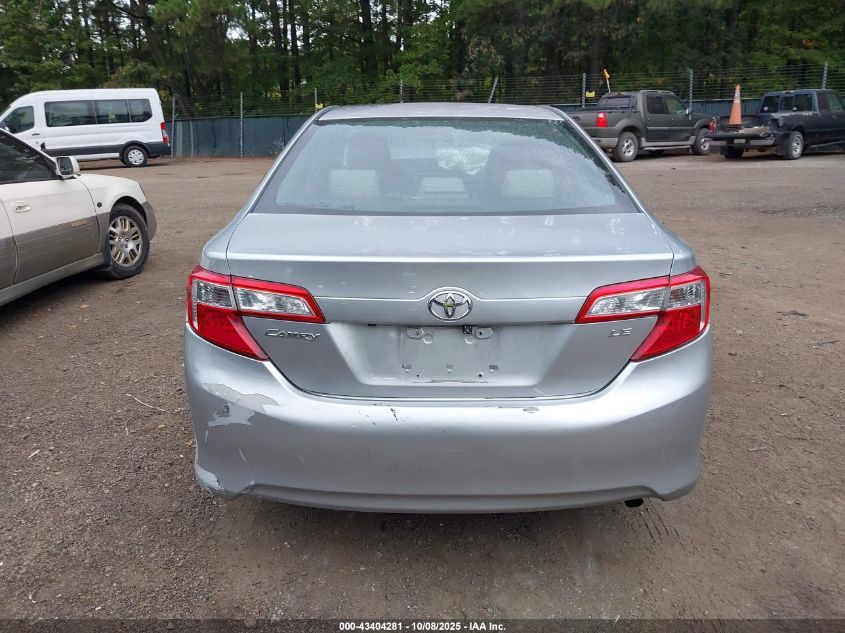 2014 Toyota Camry Le VIN: 4T4BF1FK3ER383164 Lot: 43404281