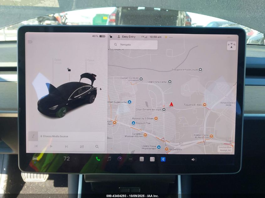 2018 Tesla Model 3 Long Range/Mid Range VIN: 5YJ3E1EA5JF173389 Lot: 43404293