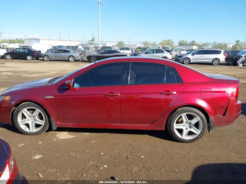 2006 Acura Tl VIN: 19UUA66276A036542 Lot: 43404302