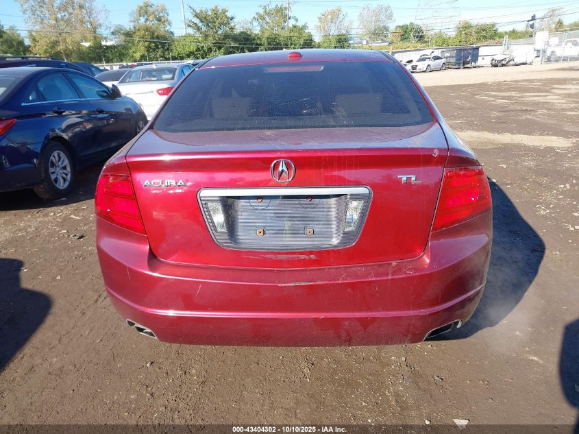 2006 Acura Tl VIN: 19UUA66276A036542 Lot: 43404302